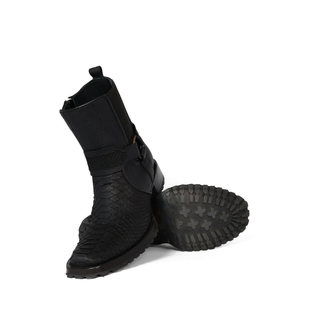 Botin de piton dubai estilo migue RB319