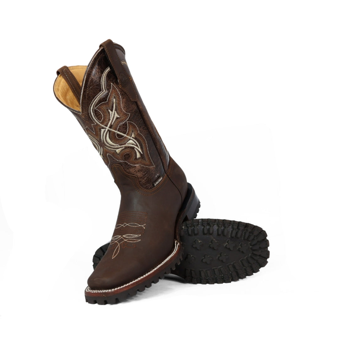 Bota rodeo suela truck cafe RB211