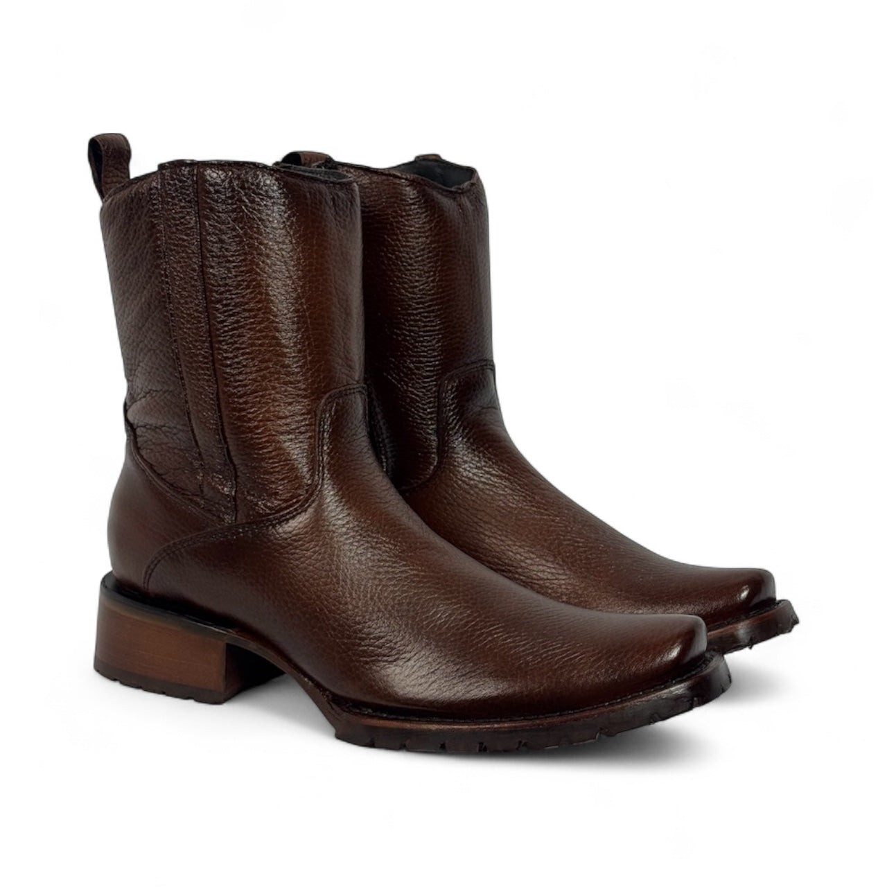 Detroit 432 Piel de Venado Genuina color Miel – Rancho Boots MX