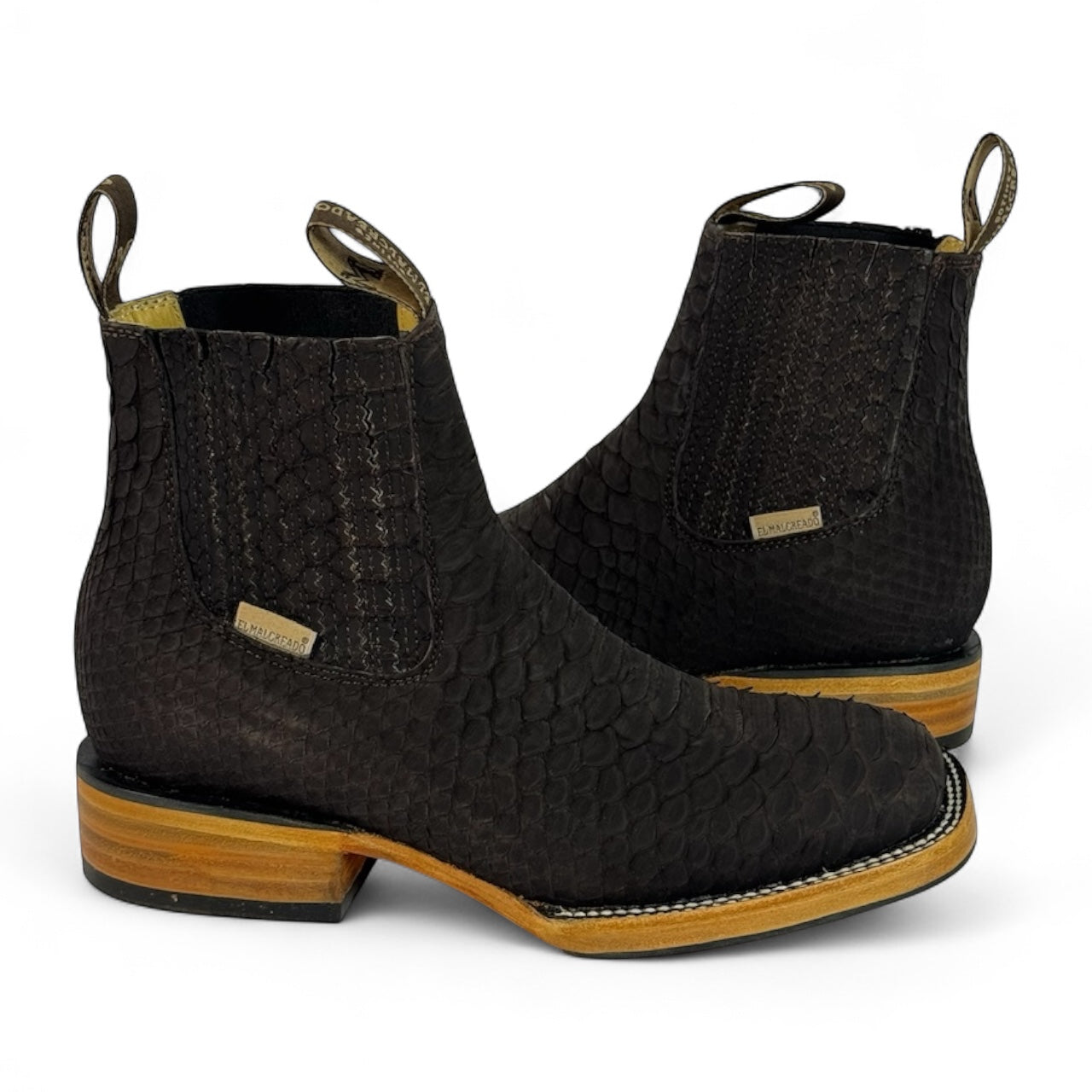 Botin Premium Pitón original RB313 | Cafe