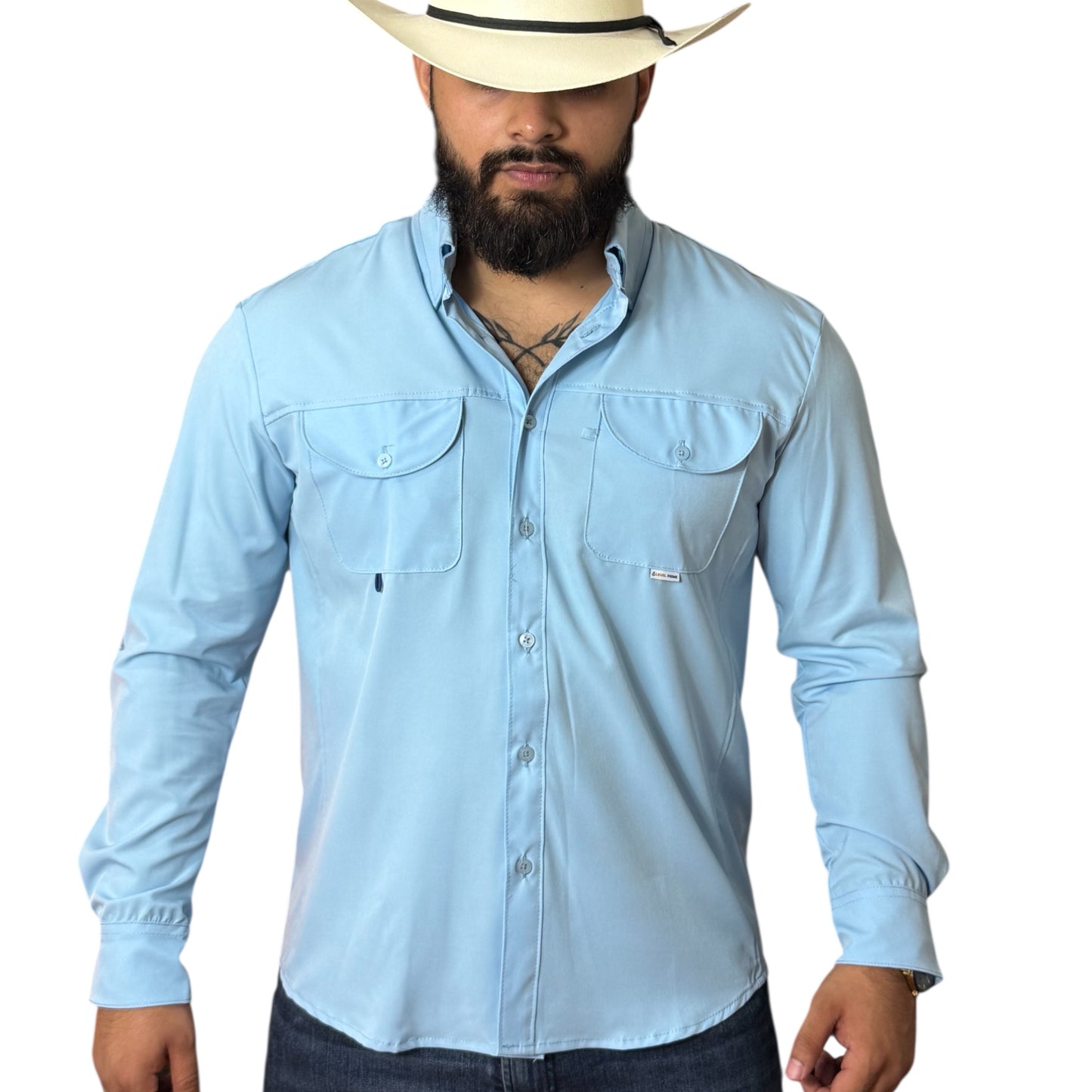 Camisa Ranger Azul Cielo