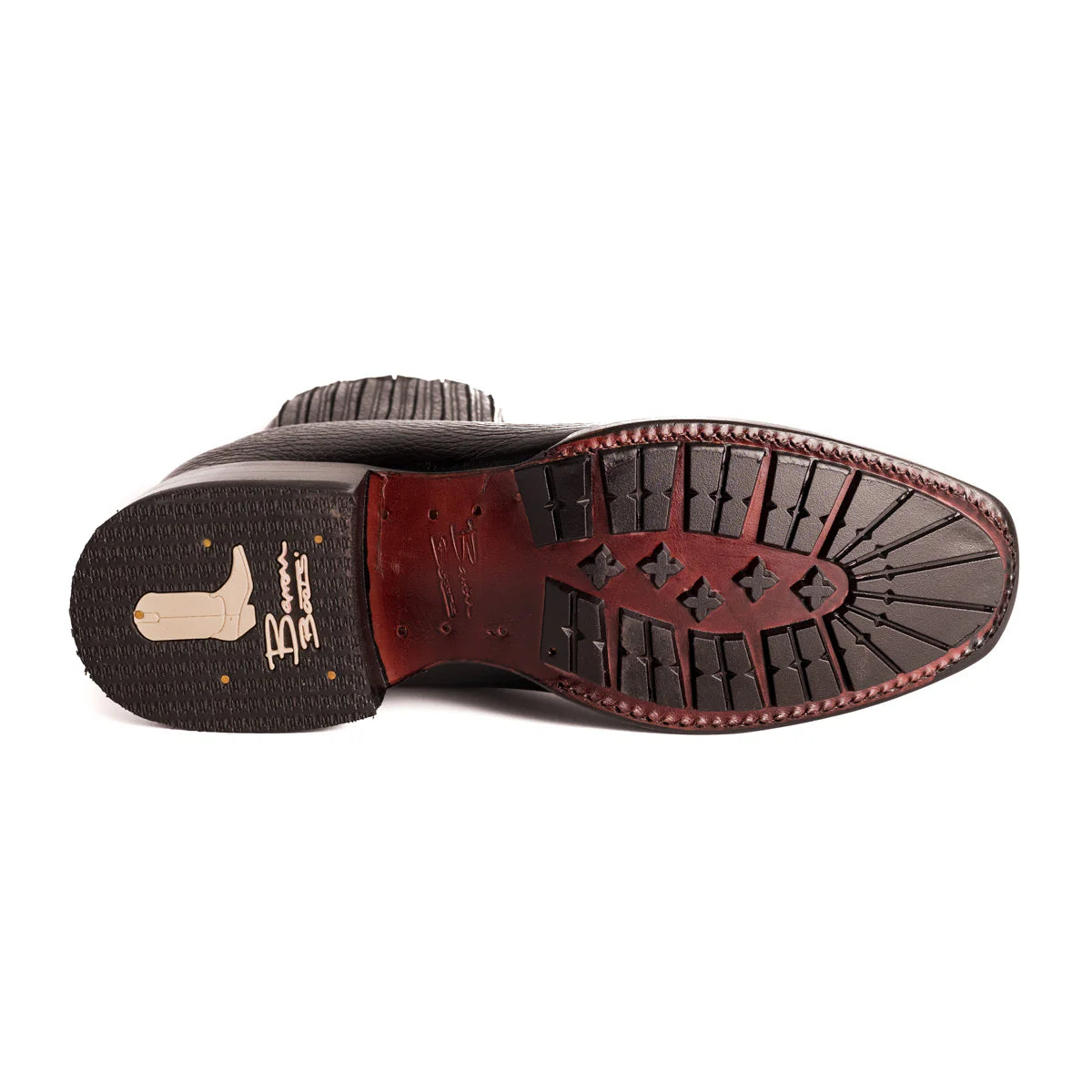 Botín Elegante Piel Venado Genuina | 704 Negro