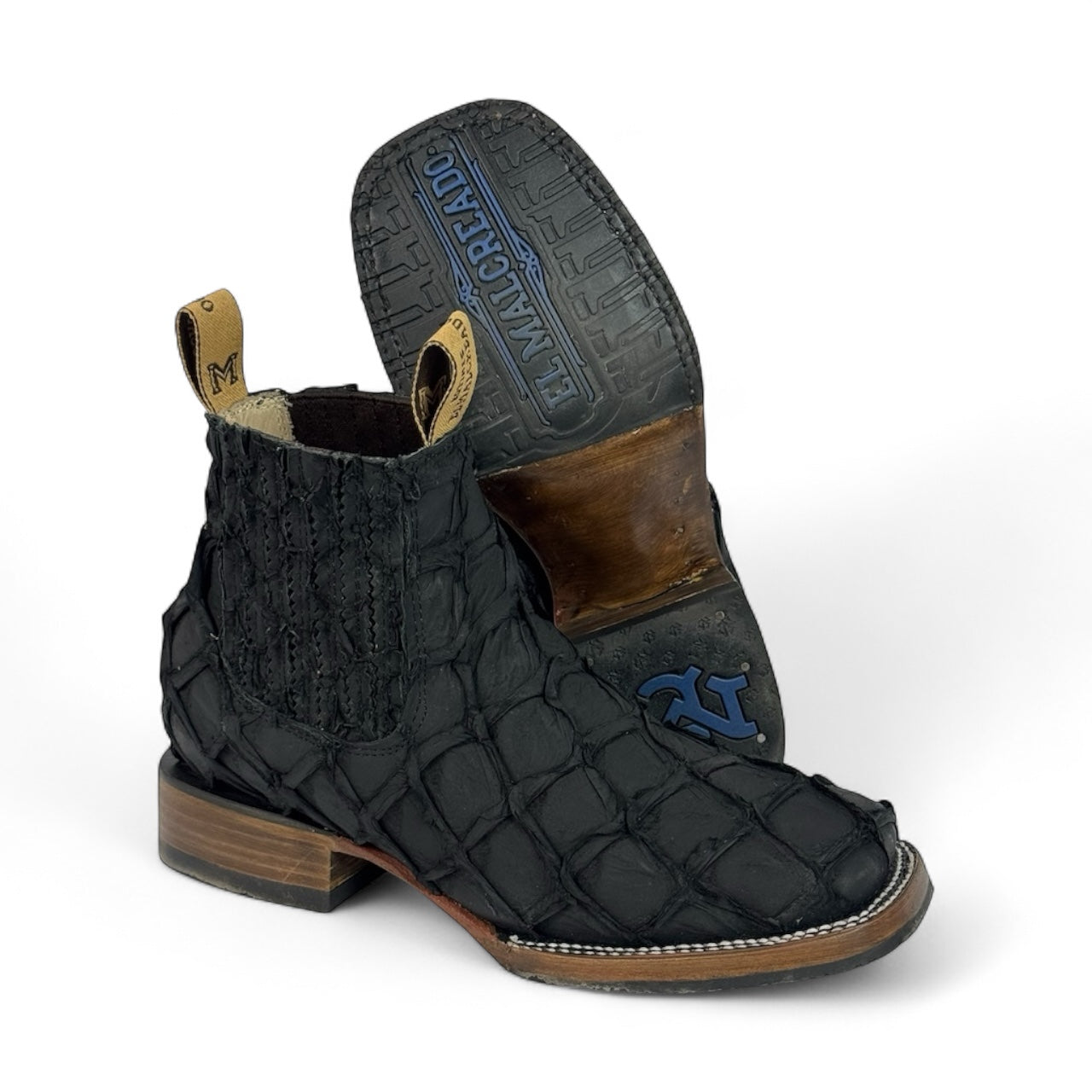 Botin En Piel de Pescado Original . RB335