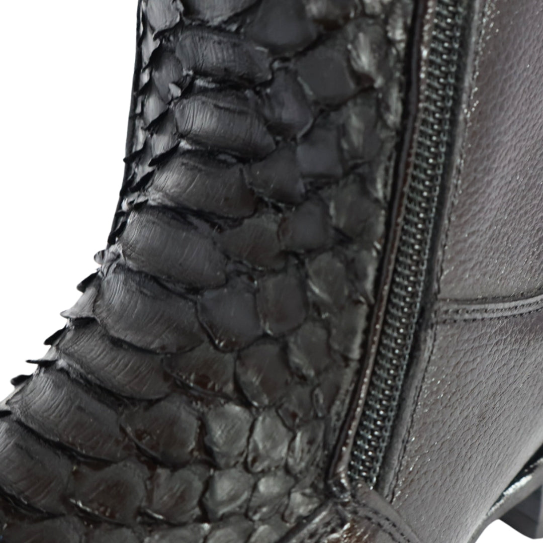 Botin de piton b1 negro RB320
