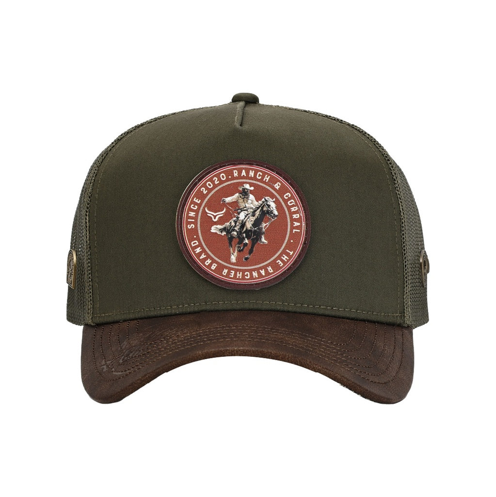 Gorra Ranch & Corral Green Rider