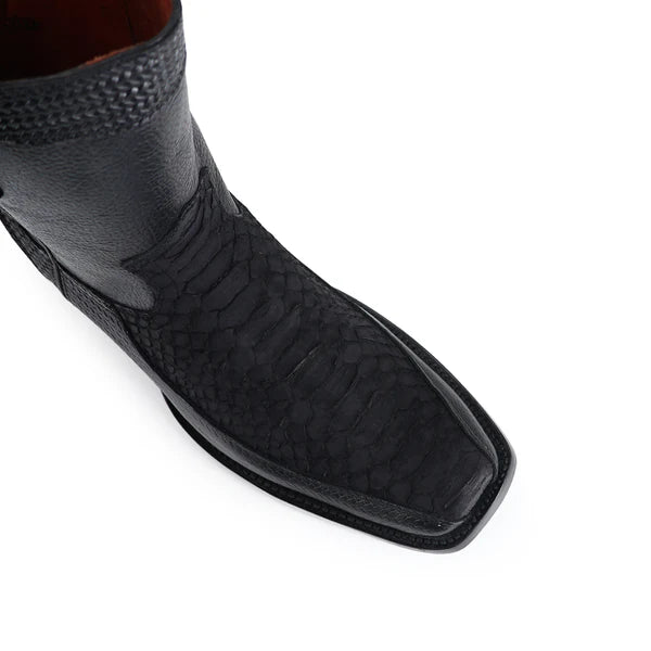 Botín Orión piton negro RB326