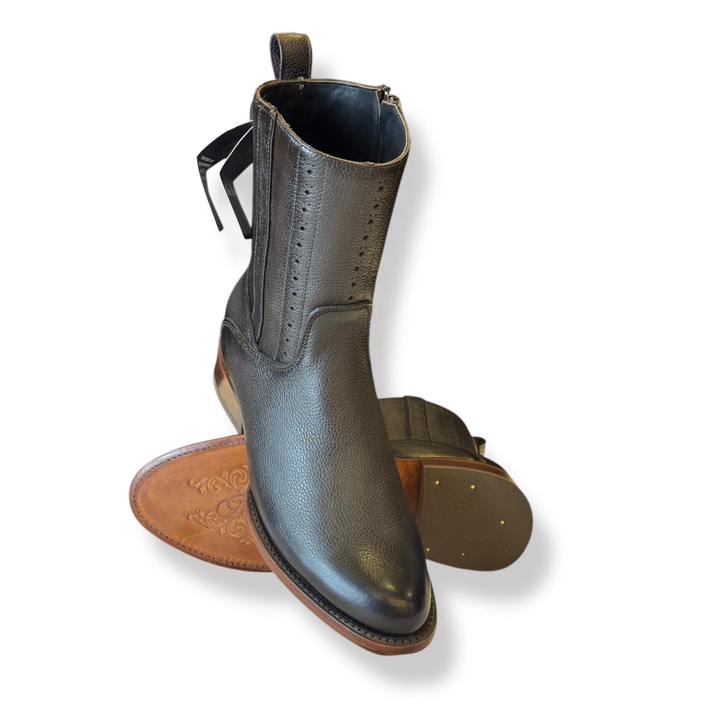 Bota Oval cafe Formal-Elegante RB215