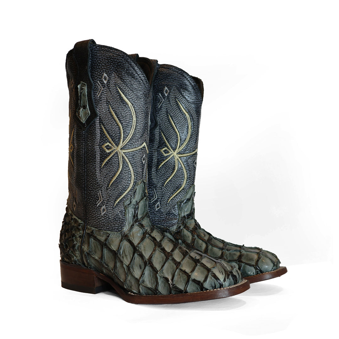 Bota Bulldog Pescado Original RB108 Gris Rústico