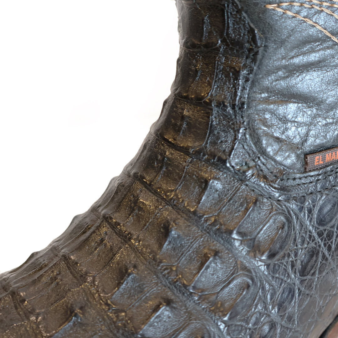 Bota Bulldog  Cocodrilo Original RB114 Negro