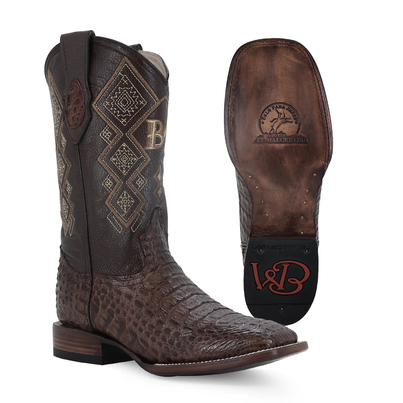 Bota Bulldog Cocodrilo Original RB103 Tabaco