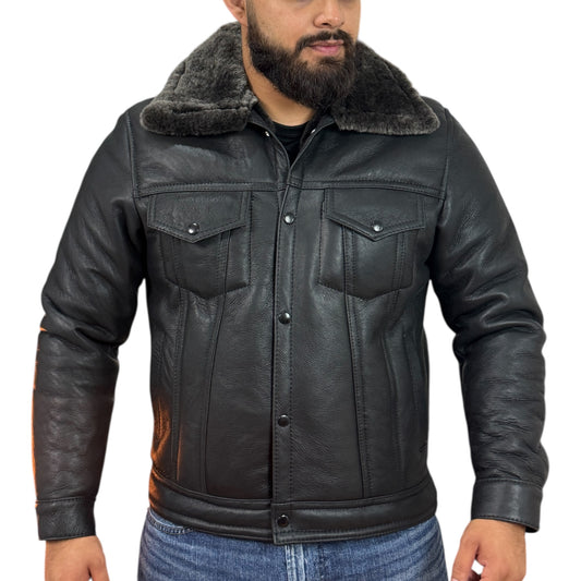 Levis En Piel Genuina con Interior en Lana de Borrego