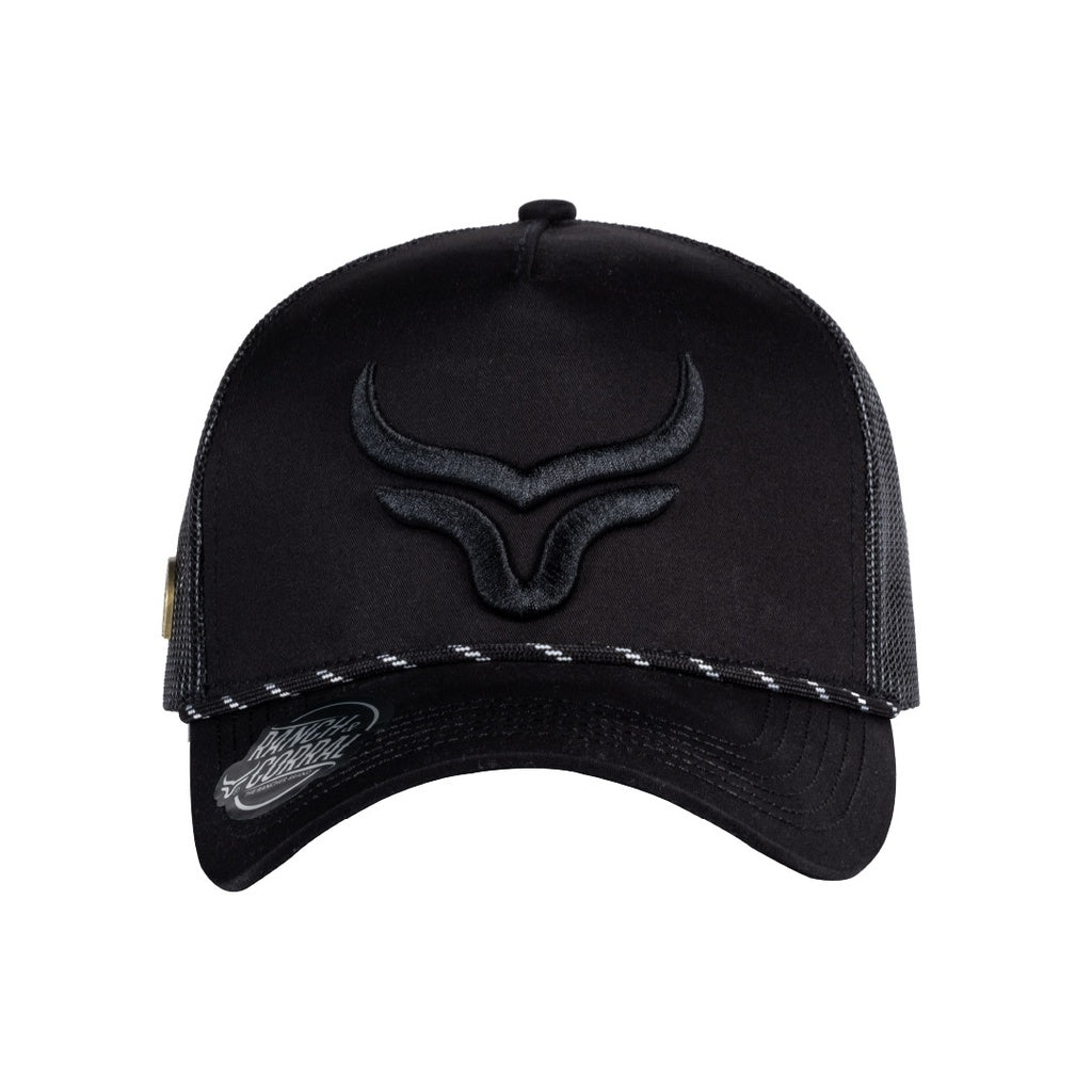 Gorra Ranch & Corral Total Black 5