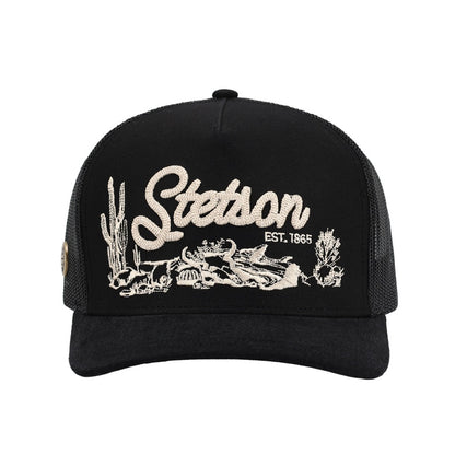 Gorra Stetson Auténtica Negra Clásica