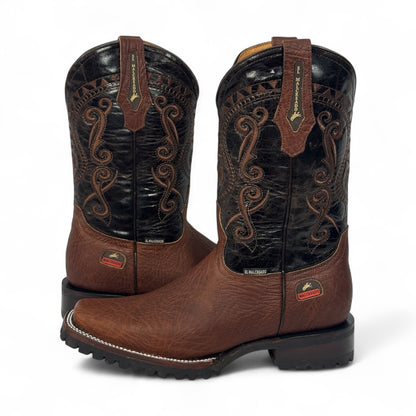 Bota rodeo pro piel de bufalo RB212