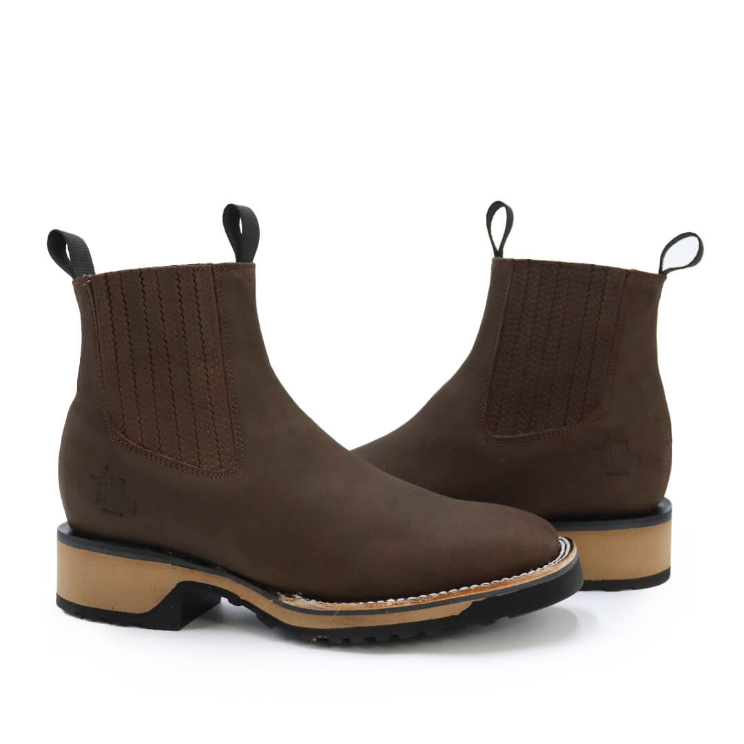 botin zeus en piel original  RB414