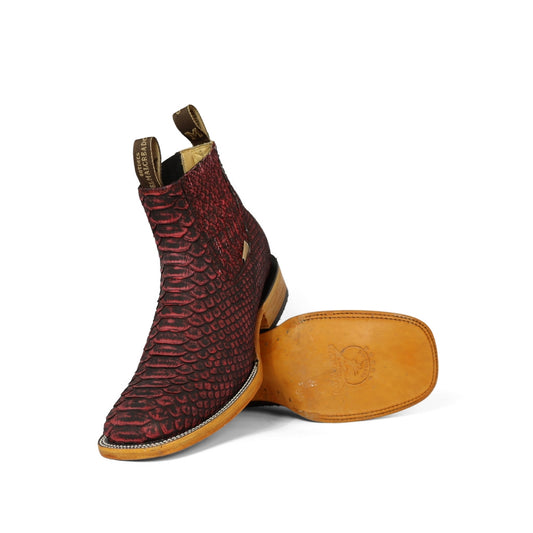 Botin de piton completo blackcherry RB315