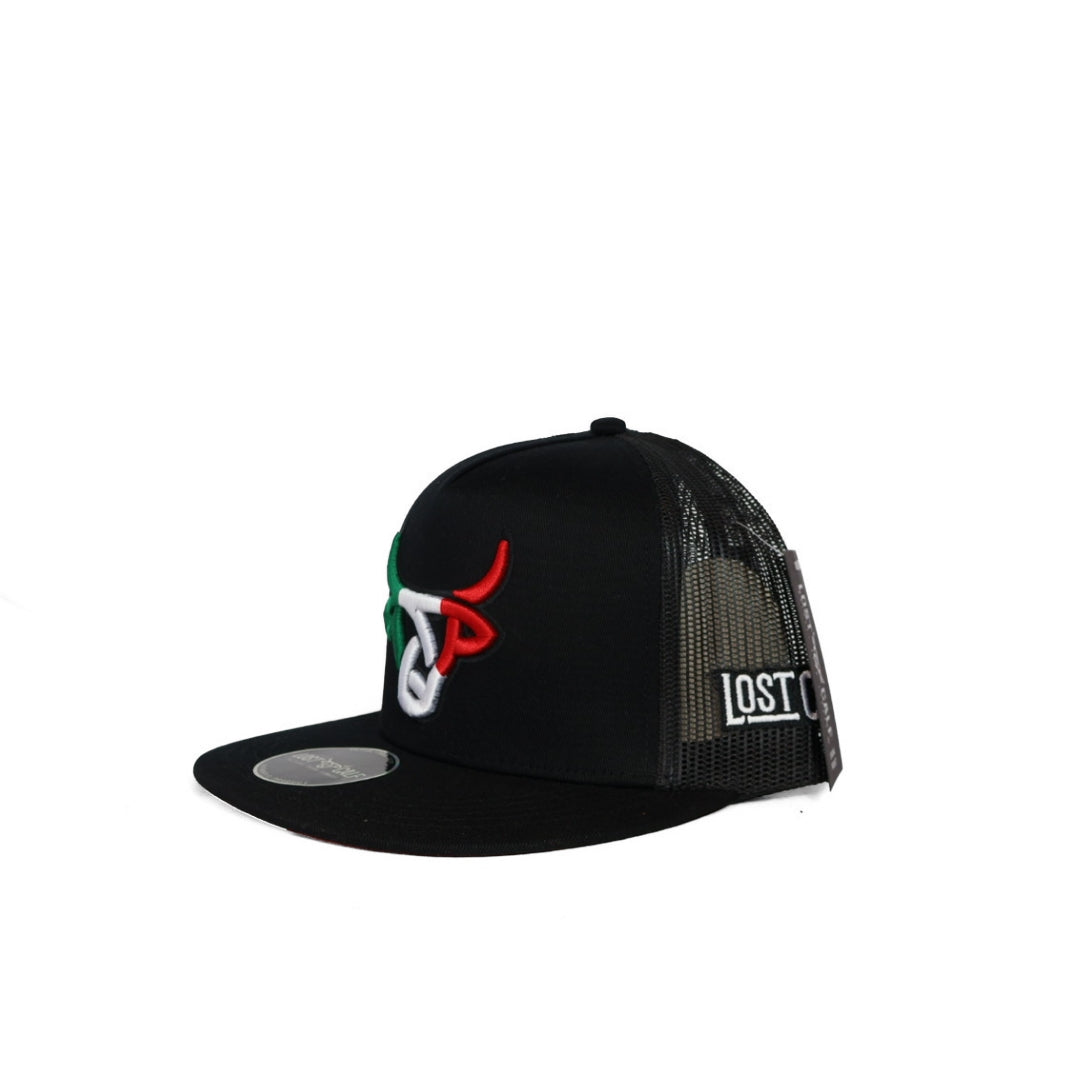 Gorra lost calf negra edicion mexico