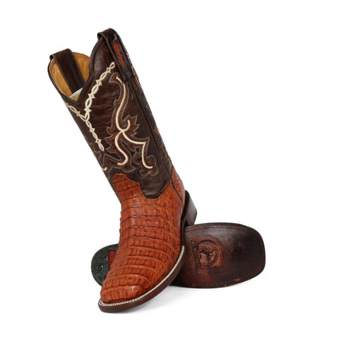 Bota Bulldog Cocodrilo RB116 Coñac