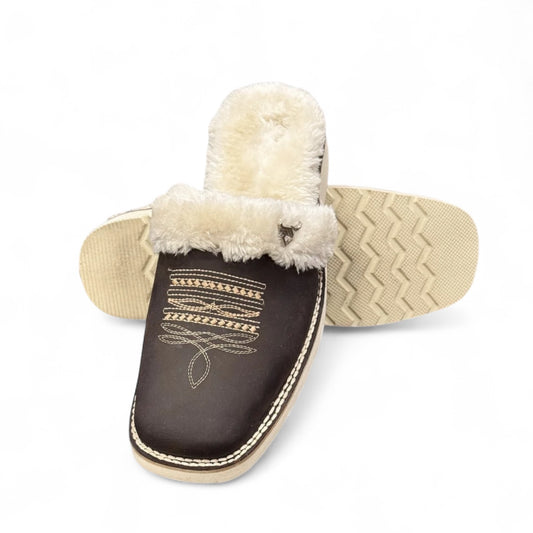 Pantufla Vaquera Cafe RBP3