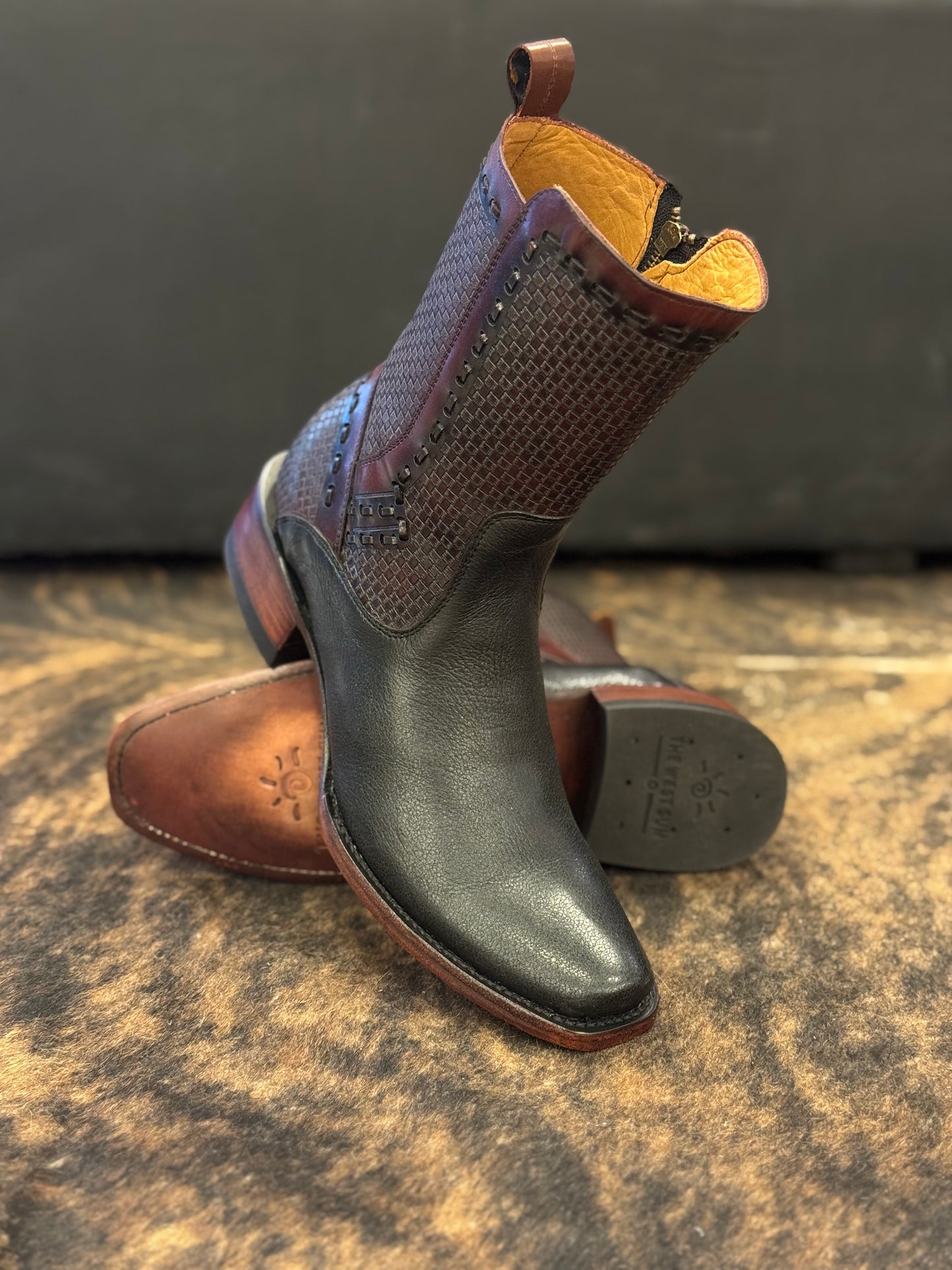 Bota Odiseo Piel Venado Negro