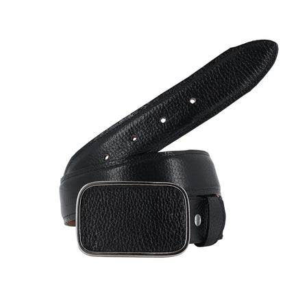 Cinturón piel de venado negro HC