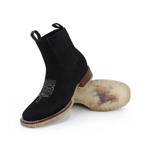 Botín sierra de piel original RB410