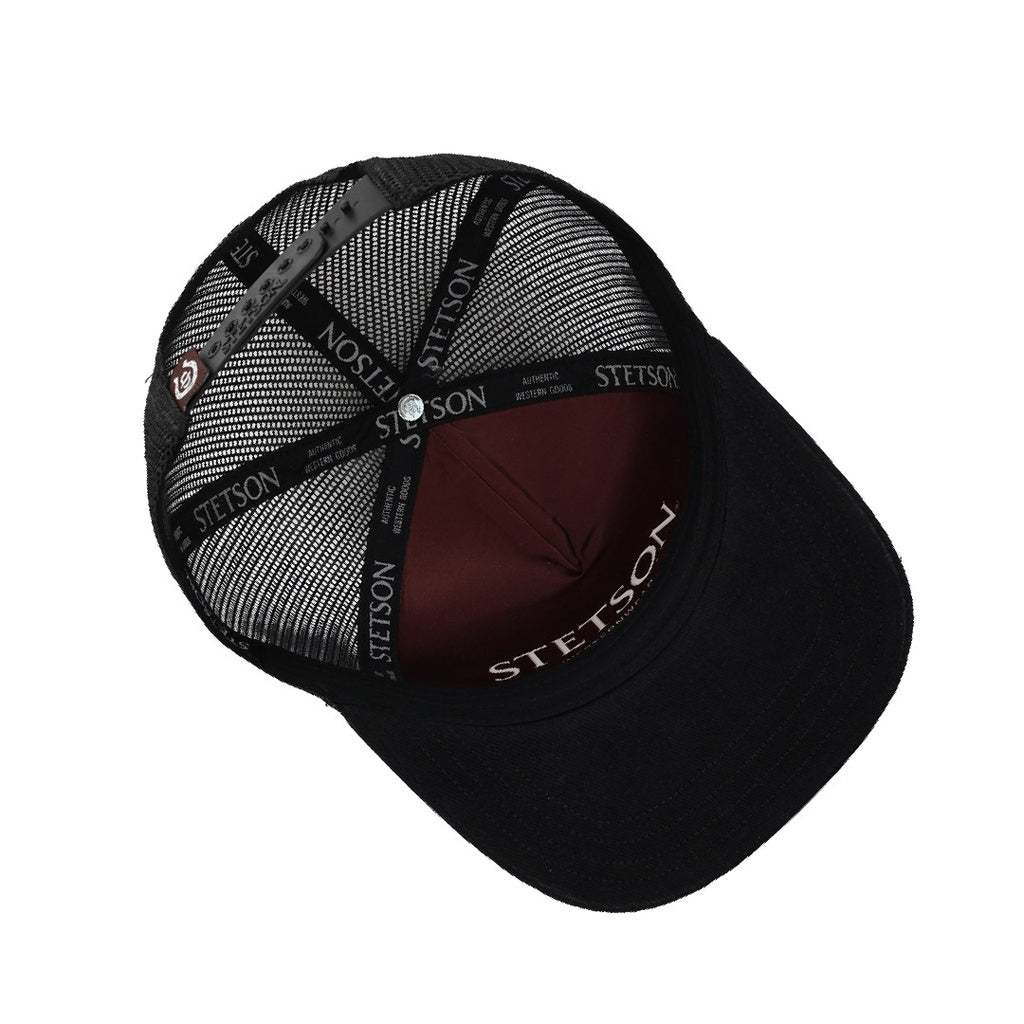 Gorra Stetson Auténtica Negra Clásica