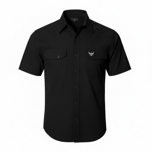 Camisa Lost Calf  original Negra Manga corta