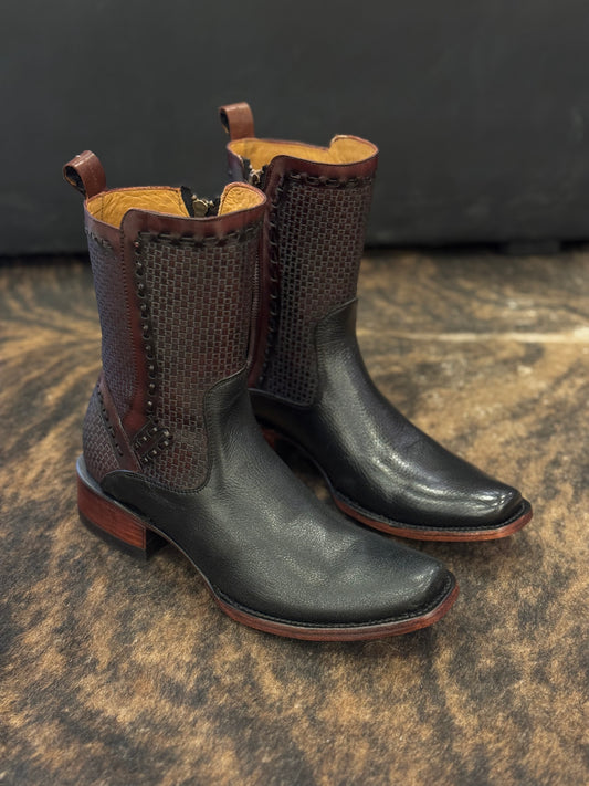 Bota Odiseo Piel Venado Negro