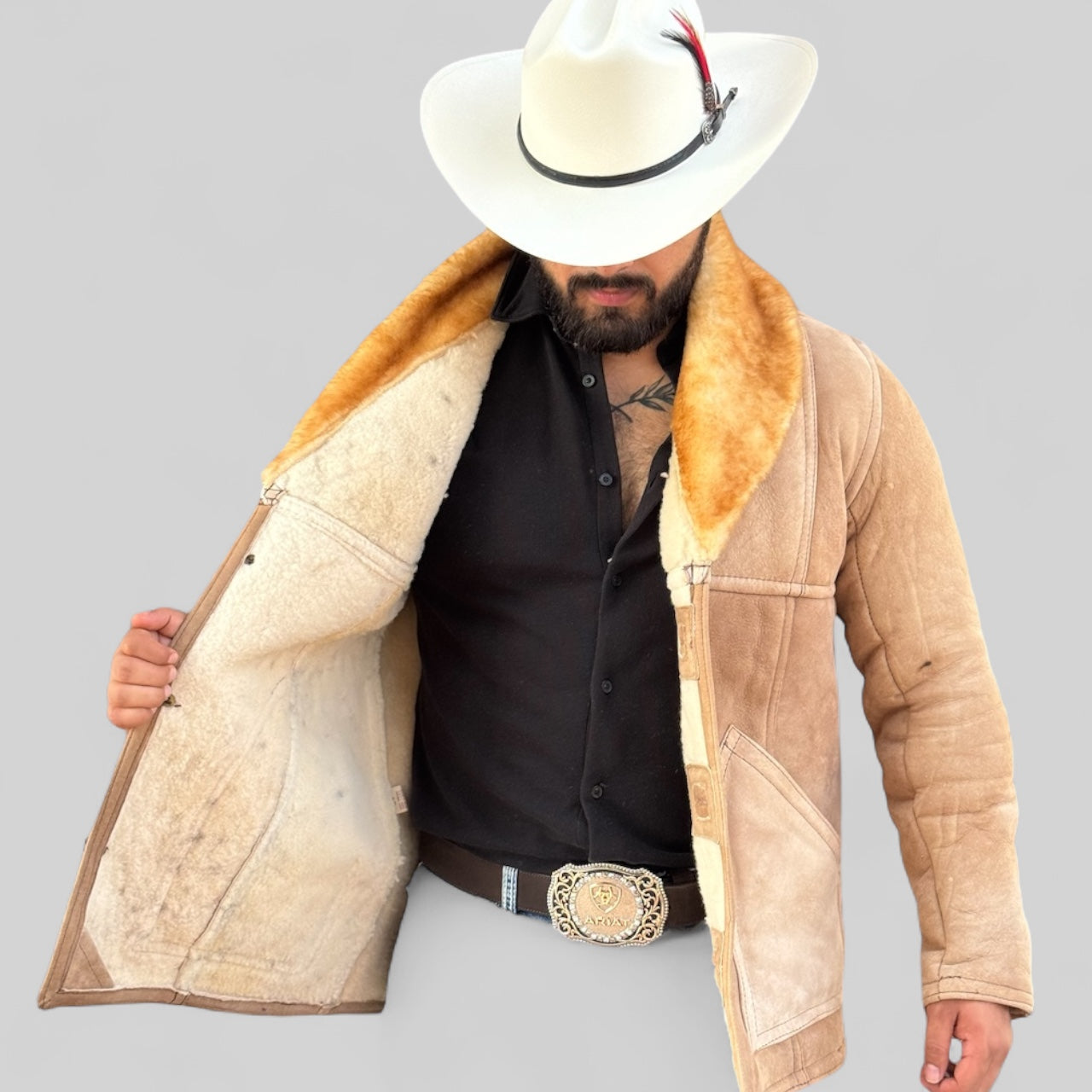 Marlboro The Lion King Piel De Borrego Genuina