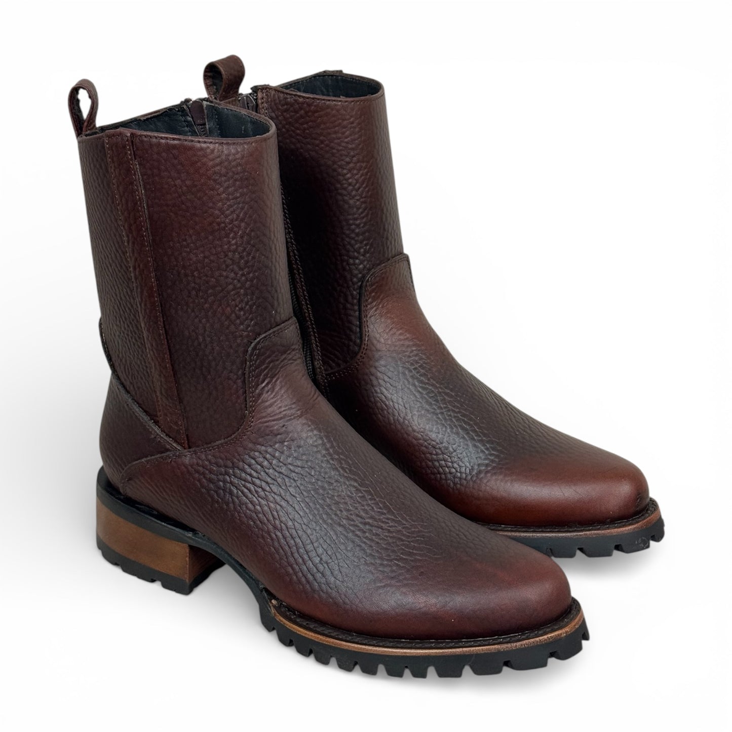 Bota Columbia MK1 Graso en Piel Genuina Para Trabajo