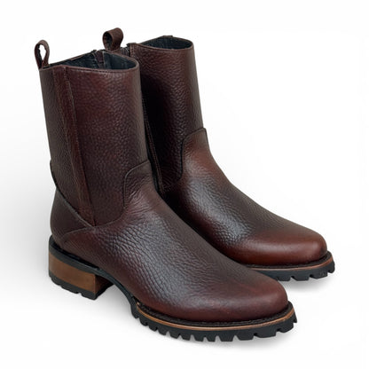 Bota Columbia MK1 Graso en Piel Genuina Para Trabajo