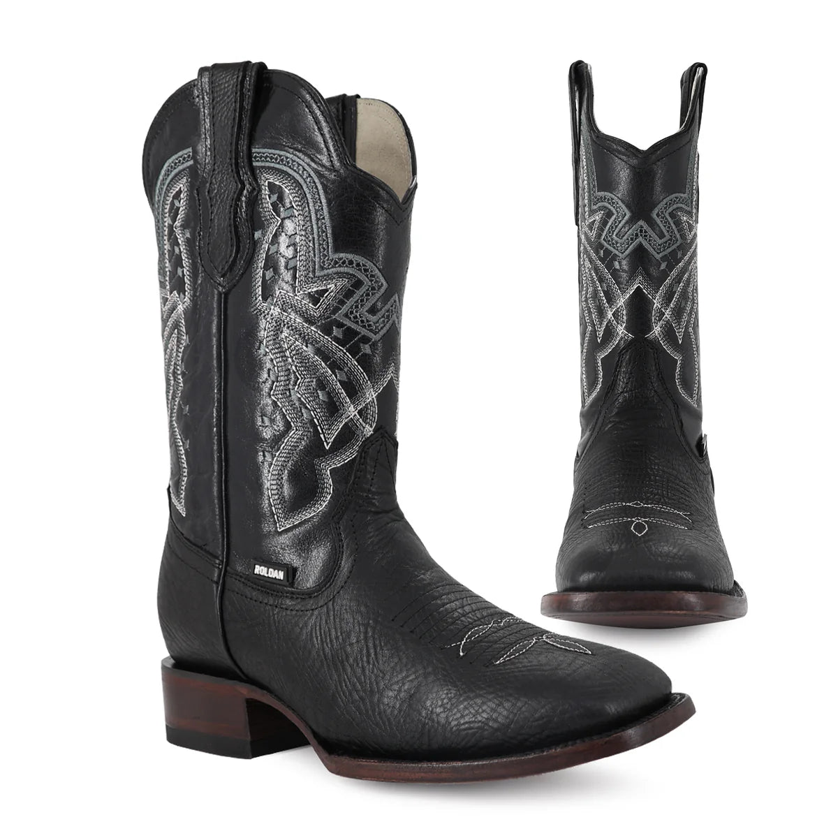 Bota Bulldog Búfalo Original RB111 Negro – Rancho Boots MX