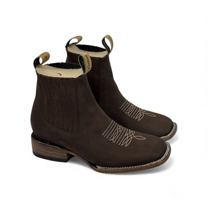 Botin Vaquero En Piel Genuina SC  RB423