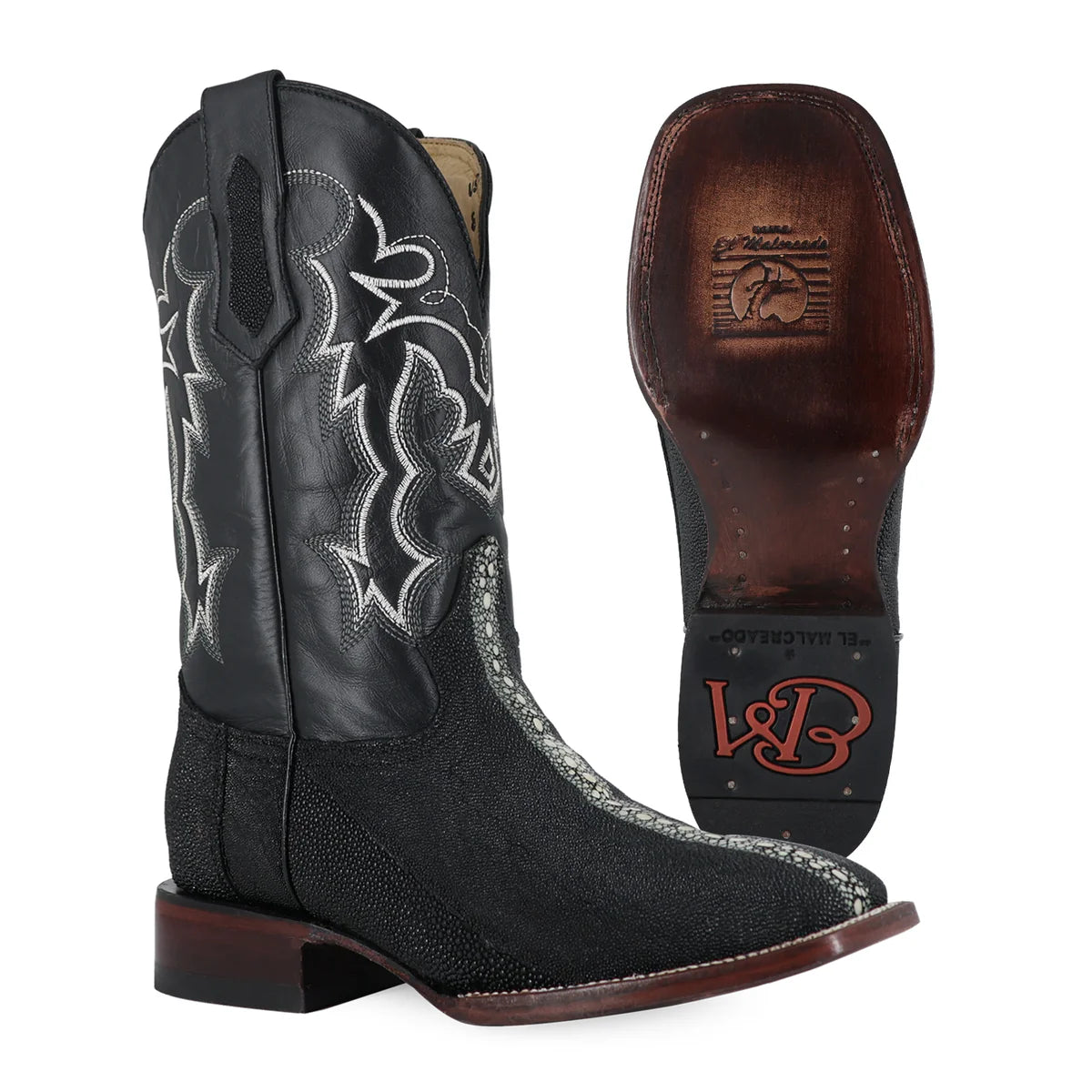Bota Bulldog Mantaraya Reina Original RB112 Negro