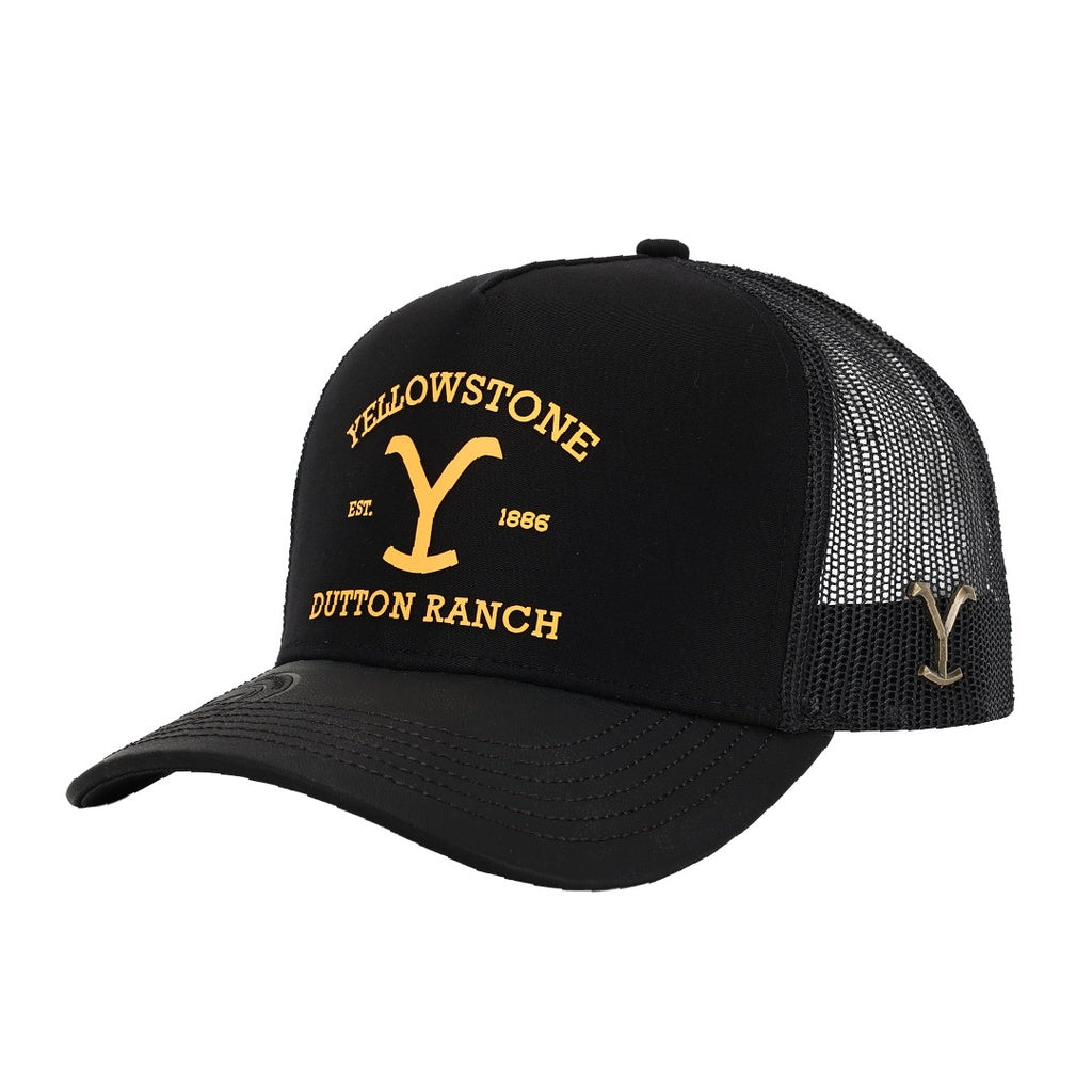 Gorra Yellowstone negra 1