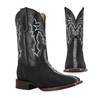 Bota Bulldog Mantaraya Reina Original RB112 Negro