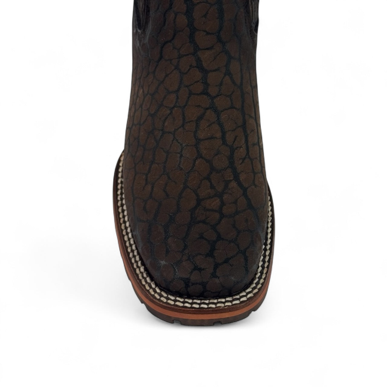 Botín Sierra Piel Cuello De Toro Genuina | Cafe Work Boots