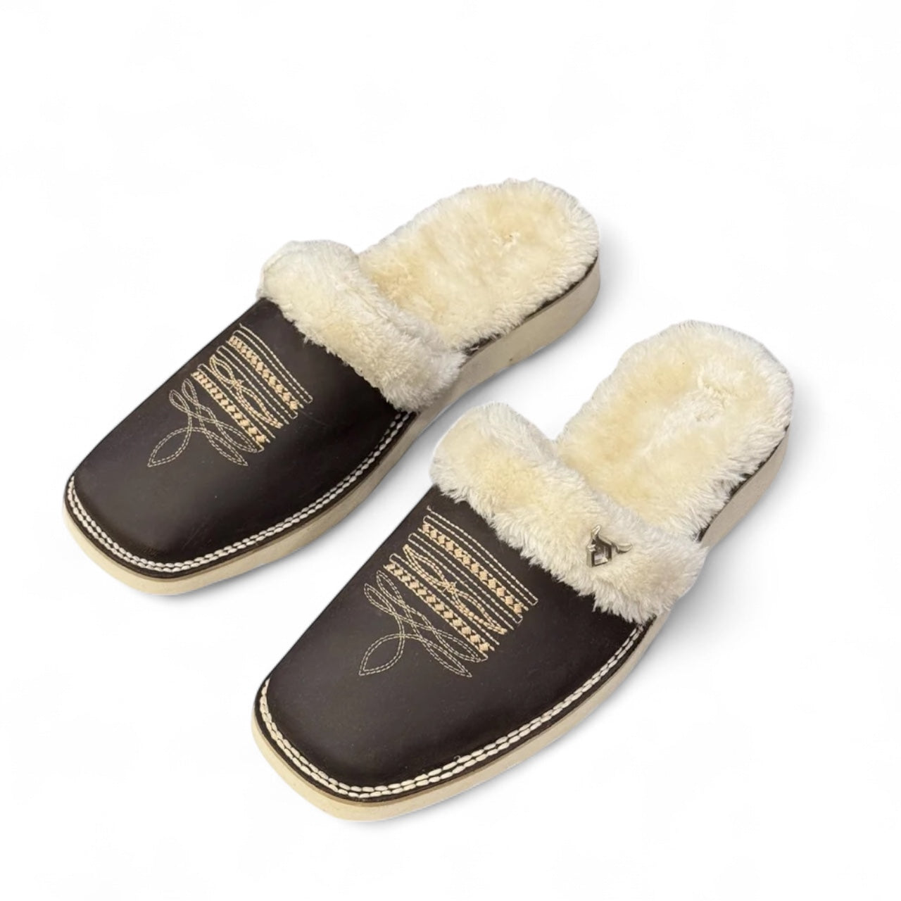 Pantufla Vaquera Cafe RBP3