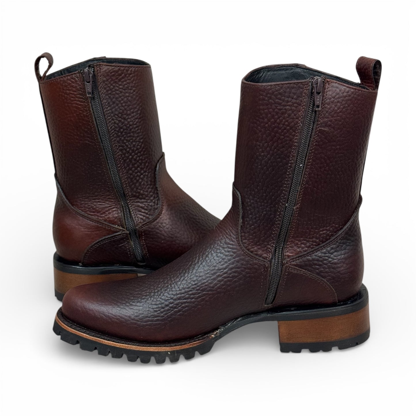 Bota Columbia MK1 Graso en Piel Genuina Para Trabajo