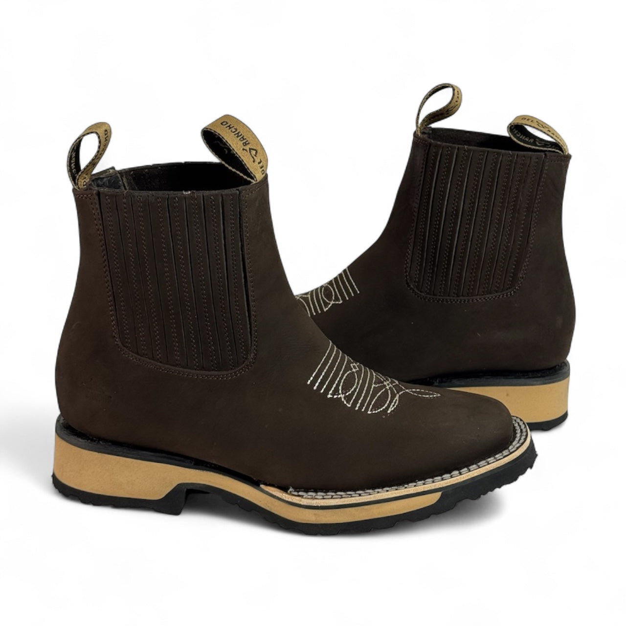 Botin Zeus Pro Cafe | Piel Genuina