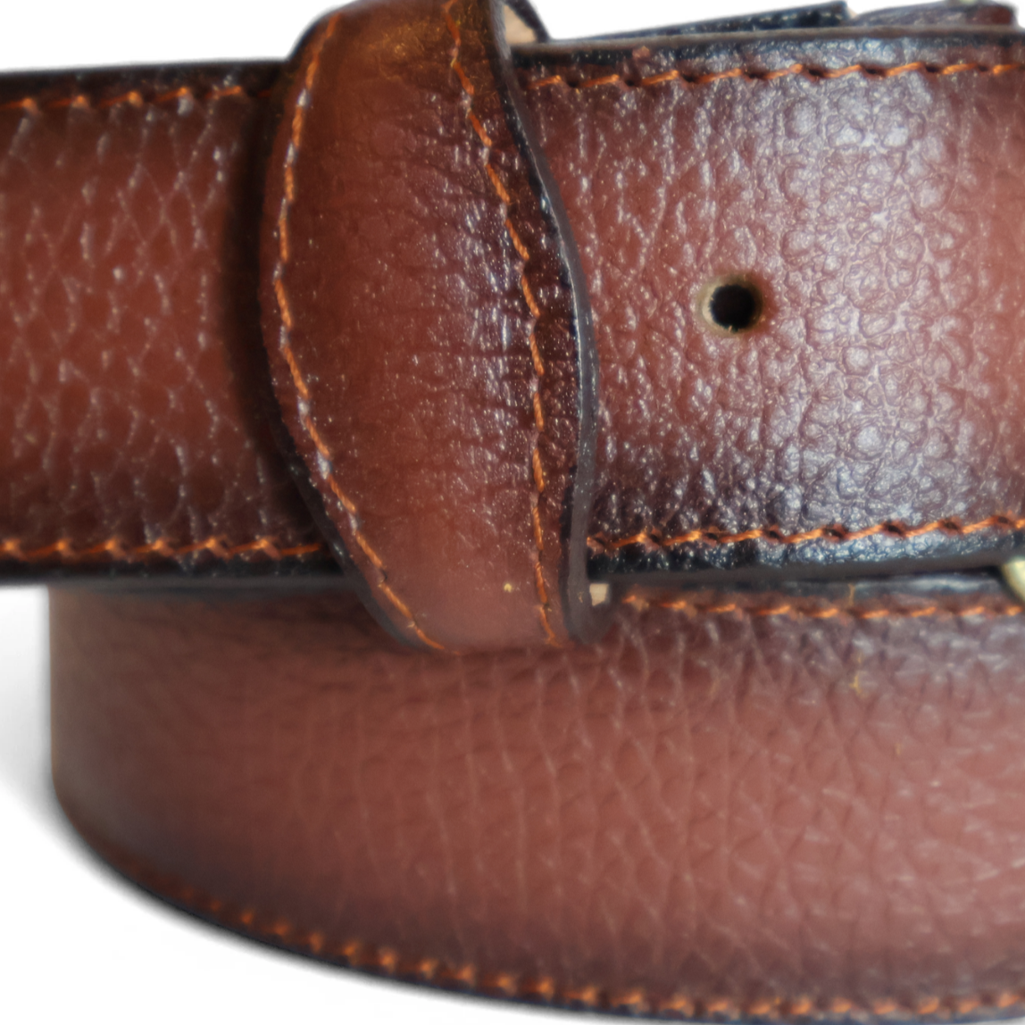 Cinturon piel de venado HC