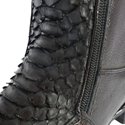 Botin de piton b1 negro RB320