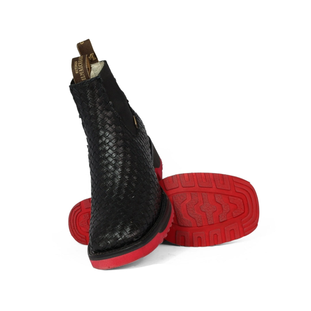 Botin de petatillo suela roja RB429