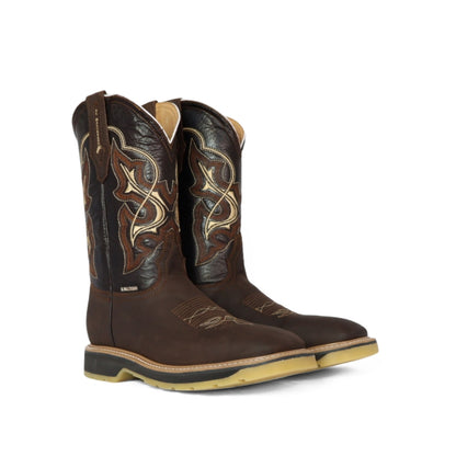 Bota boxer de trabajo cafe RB213
