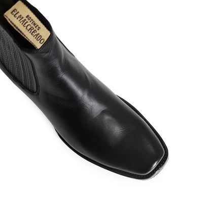 Botín Elegante Piel Genuina | negro