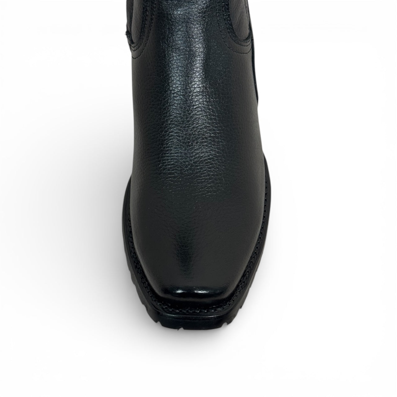 Detroit en Piel de Venado Genuina color negro