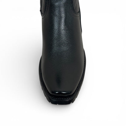 Detroit en Piel de Venado Genuina color negro