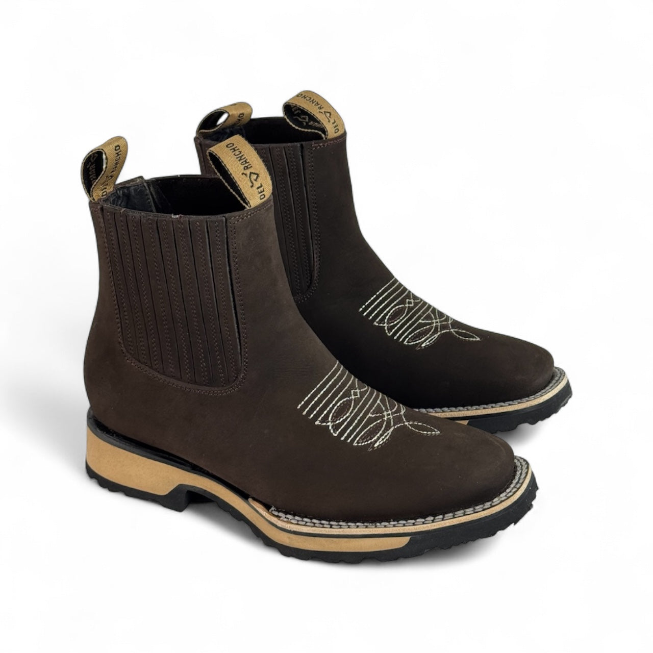 Botin Zeus Pro Cafe | Piel Genuina