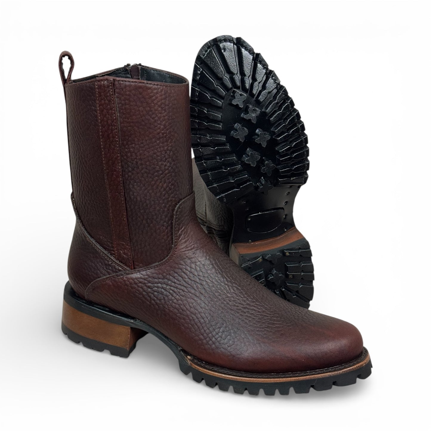 Bota Columbia MK1 Graso en Piel Genuina Para Trabajo